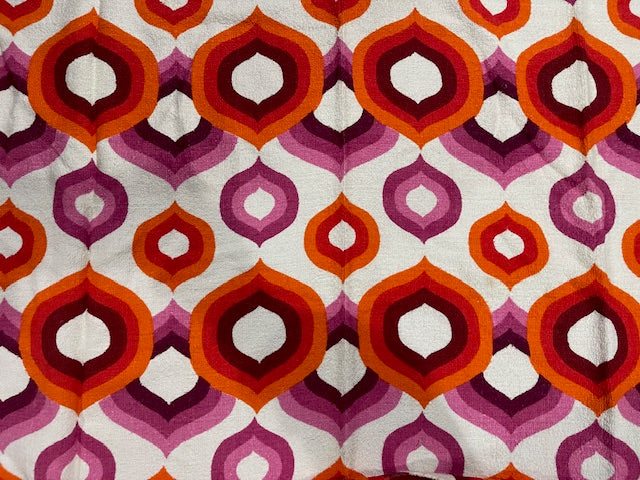 Vintage  Terry Towelling Curtain/ Fabric  #F1062  *Read info*