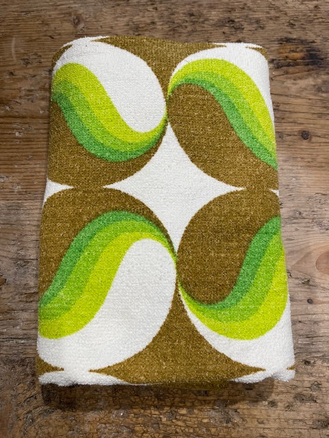 Vintage  Terry Towelling Curtain/ Fabric  #F1064 *Read info*