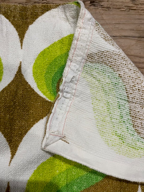 Vintage  Terry Towelling Curtain/ Fabric  #F1064 *Read info*