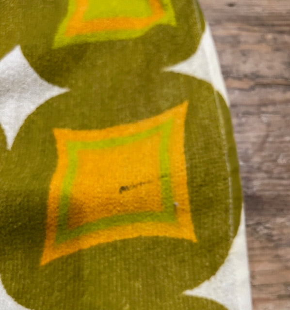 Vintage  Terry Towelling Curtain/ Fabric  #F1066 *Read info*