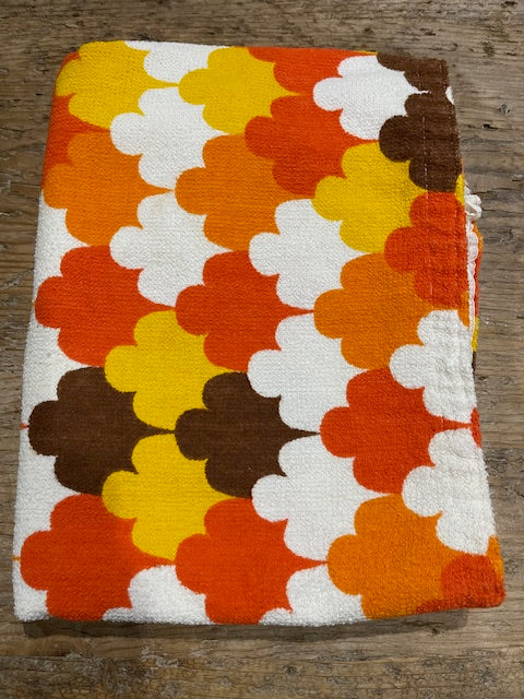 Vintage  Terry Towelling Curtain/ Fabric  #F1067 *Read info*