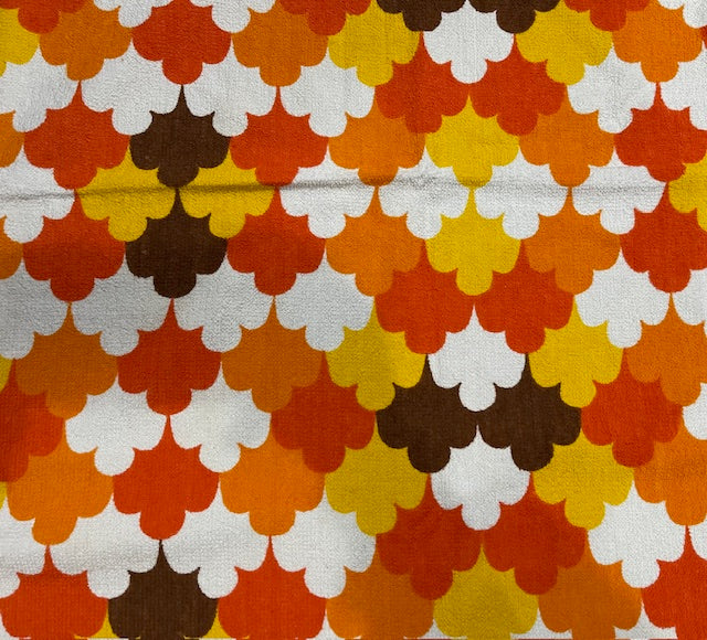 Vintage  Terry Towelling Curtain/ Fabric  #F1067 *Read info*