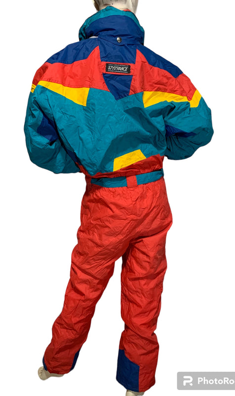 Vintage Ski  Suit #SS106  Free AUS Postage