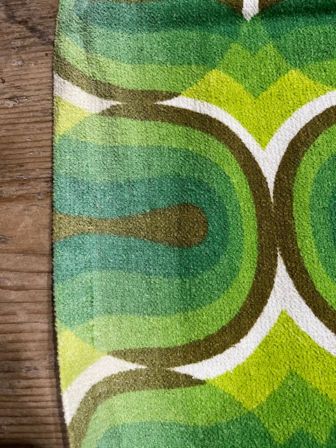 Vintage  Terry Towelling Curtain/ Fabric  #F1068 *Read info*