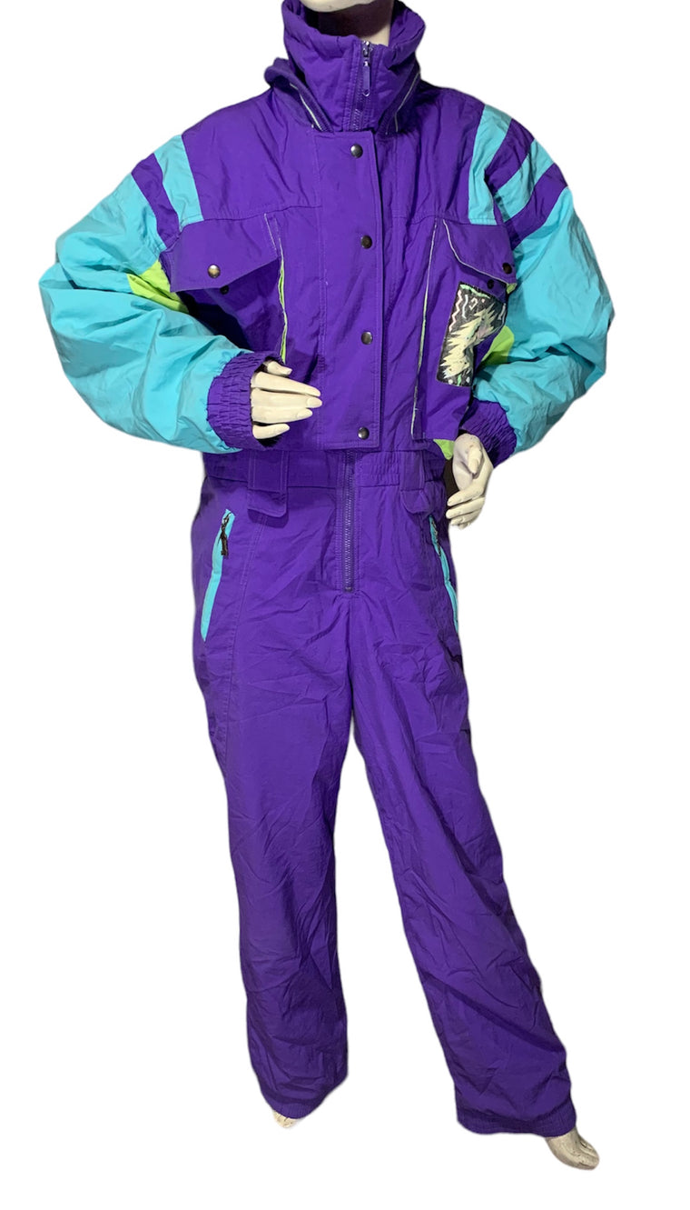 Vintage Ski  Suit #SS108  Free AUS Postage