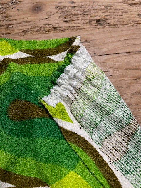 Vintage  Terry Towelling Curtain/ Fabric  #F1068 *Read info*