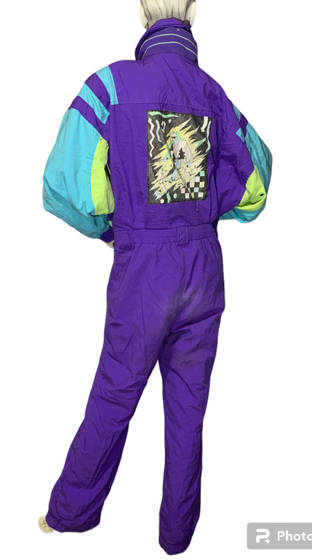 Vintage Ski  Suit #SS108  Free AUS Postage