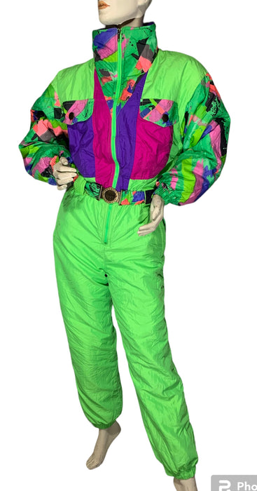 Vintage Ski  Suit #SS109  Free AUS Postage