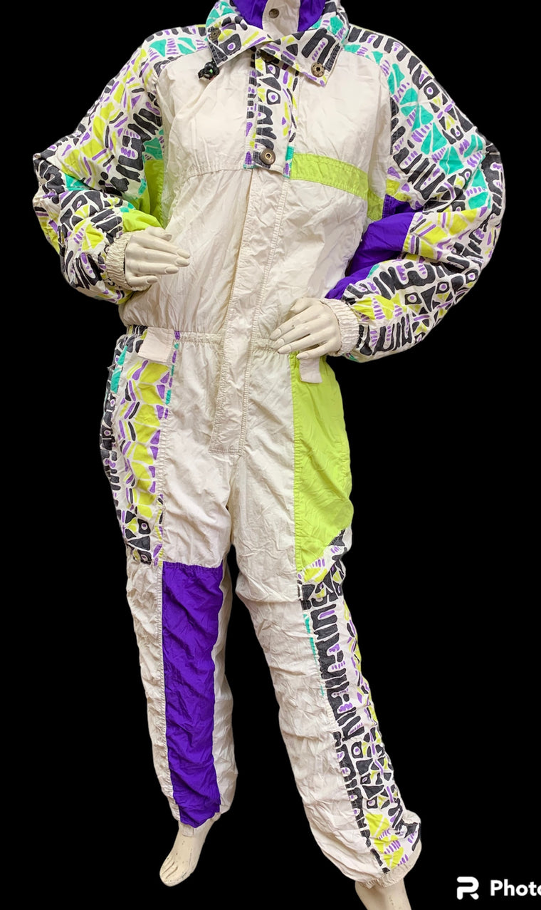 Vintage Ski  Suit #SS101  Free AUS Postage