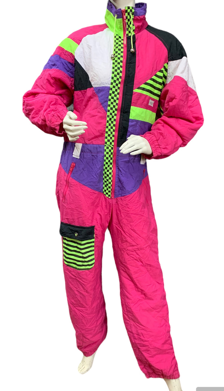 Vintage Ski  Suit #SS103  Free AUS Postage