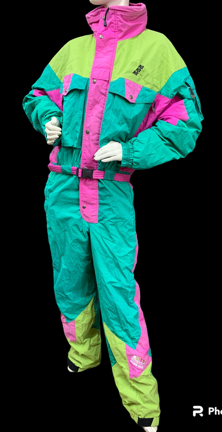 Vintage Ski  Suit #SS104  Free AUS Postage