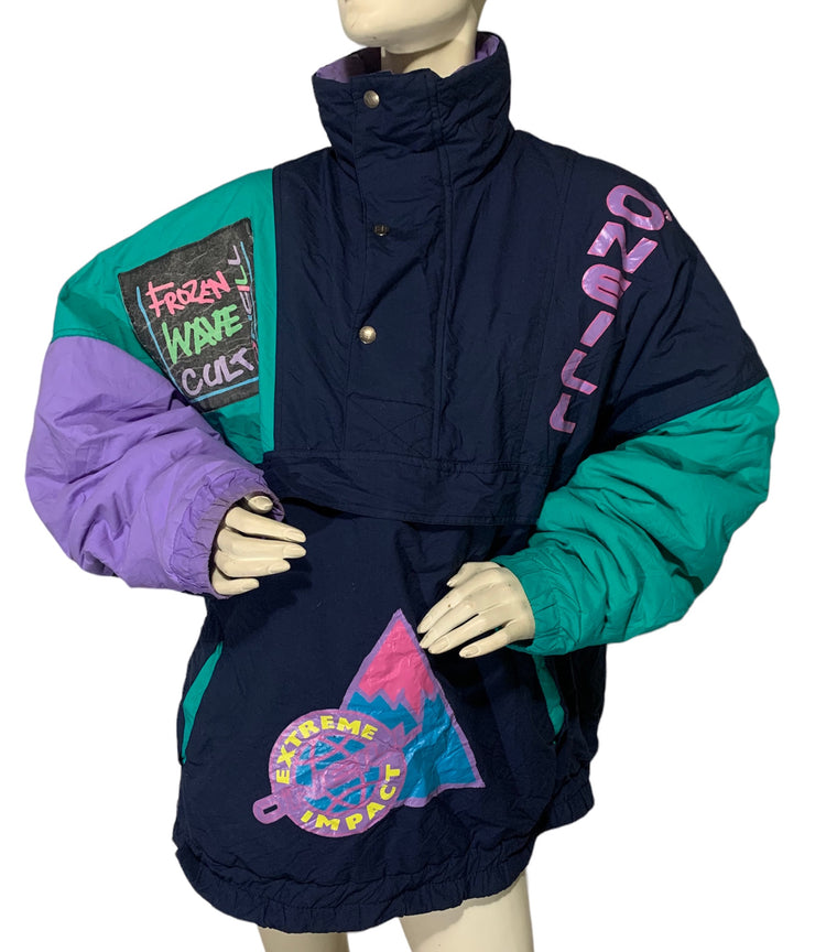 Vintage Ski  Anorak  #SJ107  Free AUS Postage