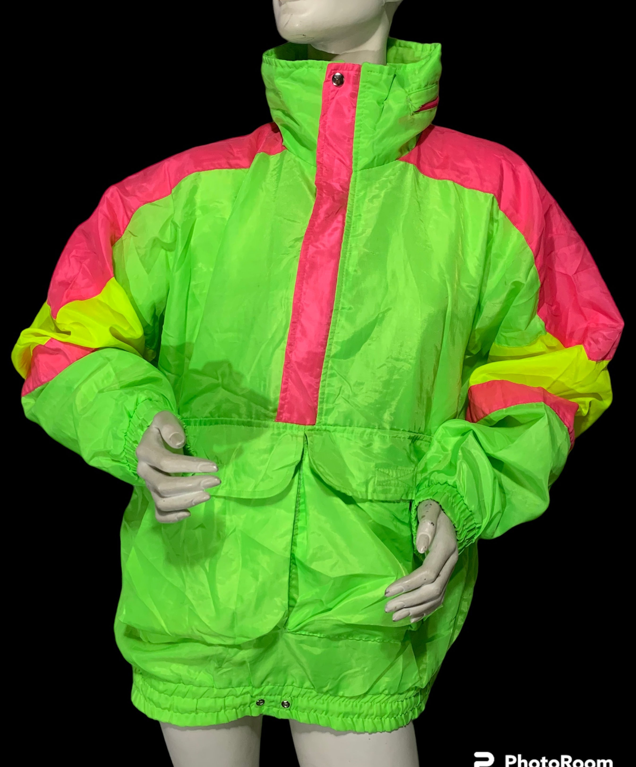 Vintage Ski Anorak Windbreaker Jacket  #SJ108  Free AUS Postage