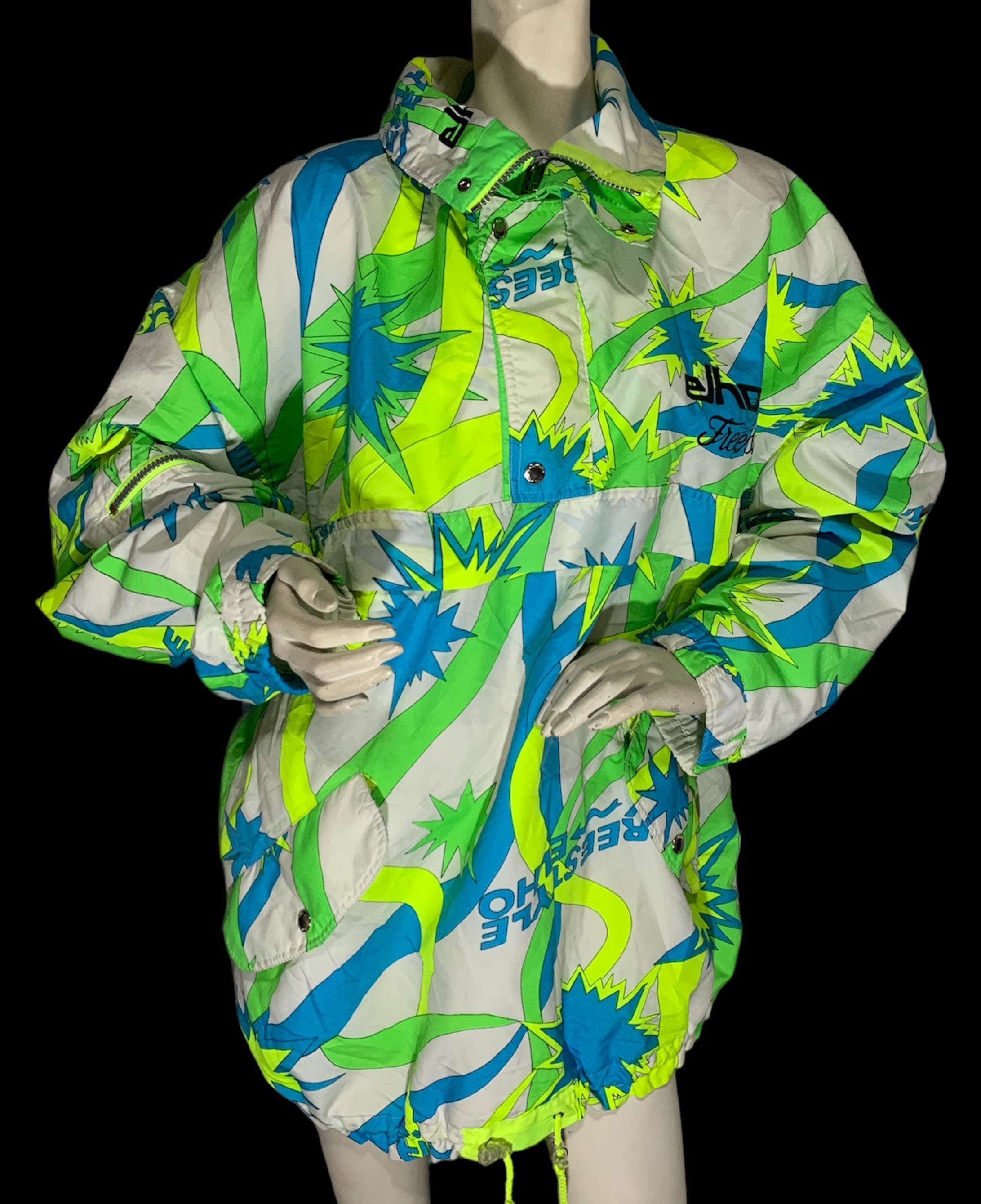 Vintage Ski Anorak Windbreaker Jacket  #SJ110  Free AUS Postage