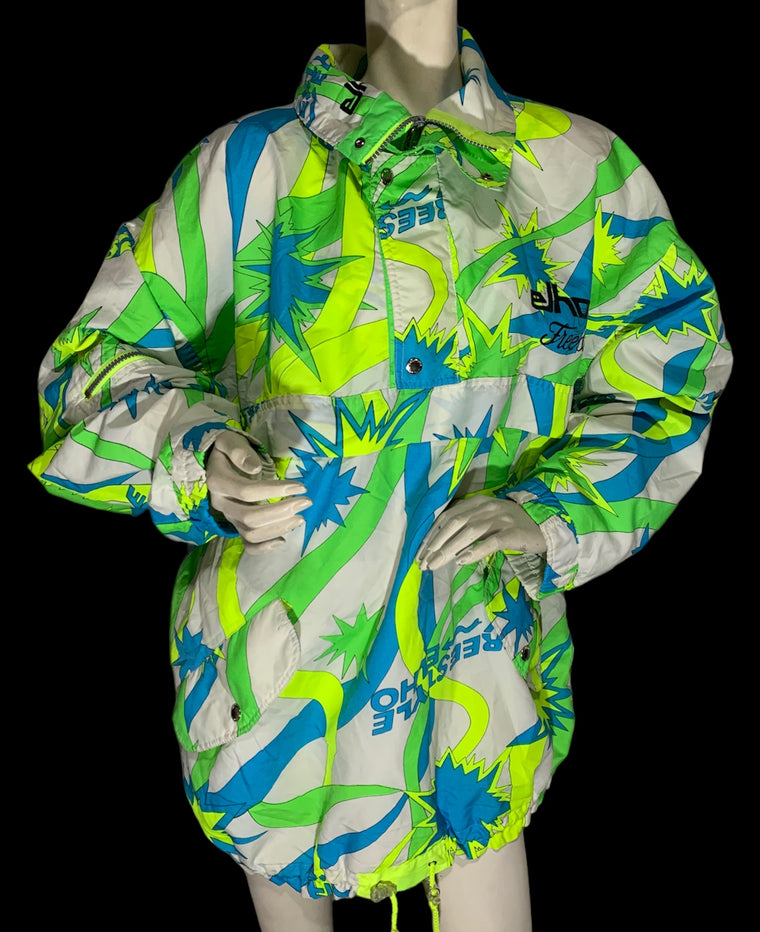 Vintage Ski Anorak Windbreaker Jacket  #SJ110  Free AUS Postage
