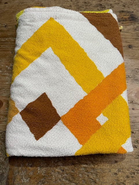 Vintage  Terry Towelling Curtain/ Fabric  #F1125  *Read info*