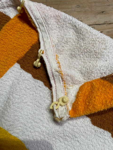 Vintage  Terry Towelling Curtain/ Fabric  #F1125  *Read info*