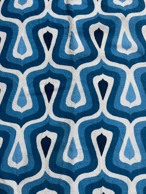 Vintage  Terry Towelling Curtain/ Fabric  #F1126  *Read info*