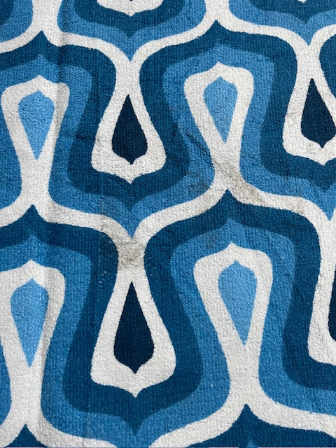 Vintage  Terry Towelling Curtain/ Fabric  #F1126  *Read info*