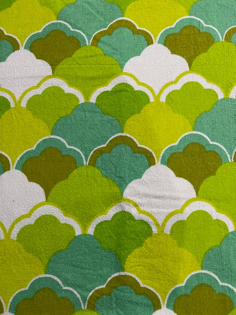 Vintage  Terry Towelling Curtain/ Fabric  #F1128  *Read info*