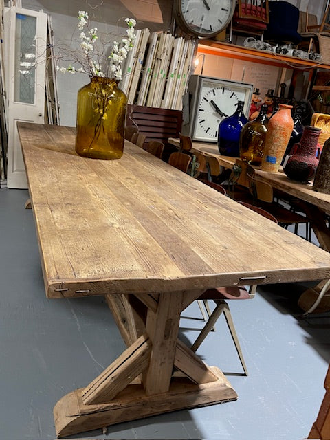 Old Baltic Pine  Dining Table  3.5 meter #5220