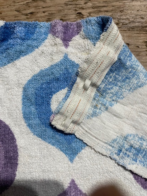 Vintage  Terry Towelling Curtain/ Fabric  #F1129  *Read info*