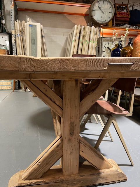 Old Baltic Pine  Dining Table  3.5 meter #5220