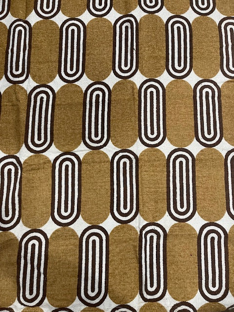 Vintage  Terry Towelling Curtain/ Fabric  #F1130  *Read info*