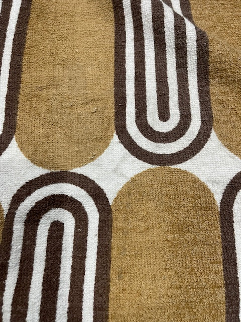 Vintage  Terry Towelling Curtain/ Fabric  #F1130  *Read info*