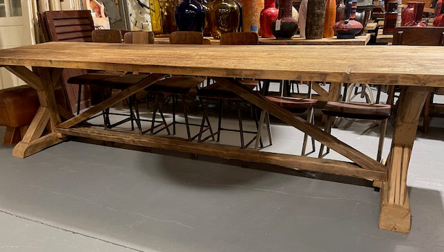 Old Baltic Pine  Dining Table  3.5 meter #5220