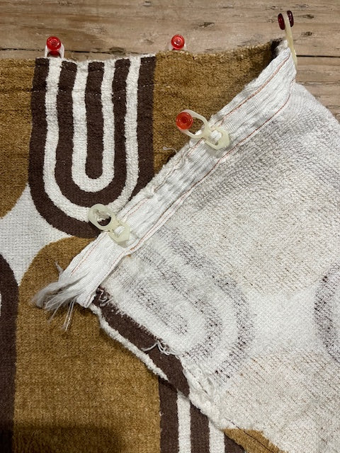 Vintage  Terry Towelling Curtain/ Fabric  #F1130  *Read info*
