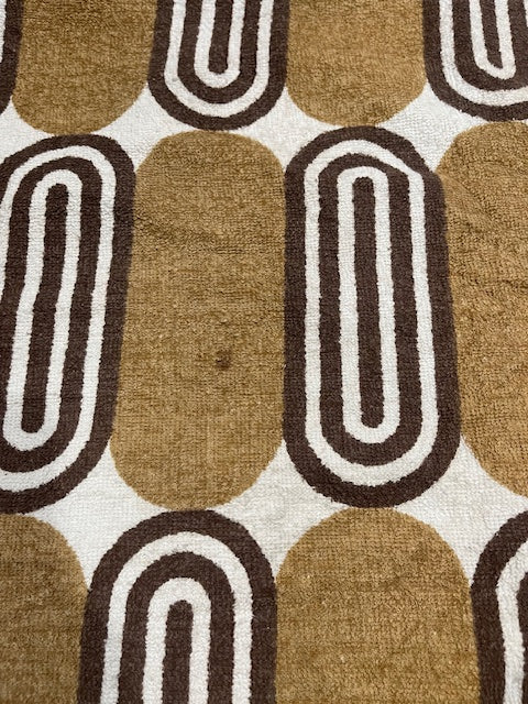 Vintage  Terry Towelling Curtain/ Fabric  #F1131  *Read info*