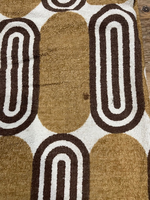 Vintage  Terry Towelling Curtain/ Fabric  #F1131  *Read info*
