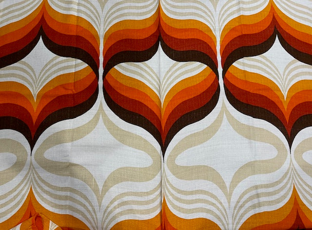 1970s  Curtain/ Fabric  #F1133  *Read Info*