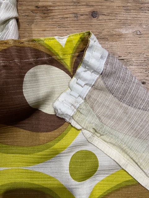 1970s  Curtain/ Fabric  #F1134  *Read Info*