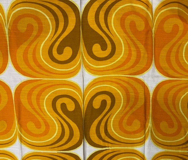 1970s  Curtain/ Fabric  #F1137  *Read Info*