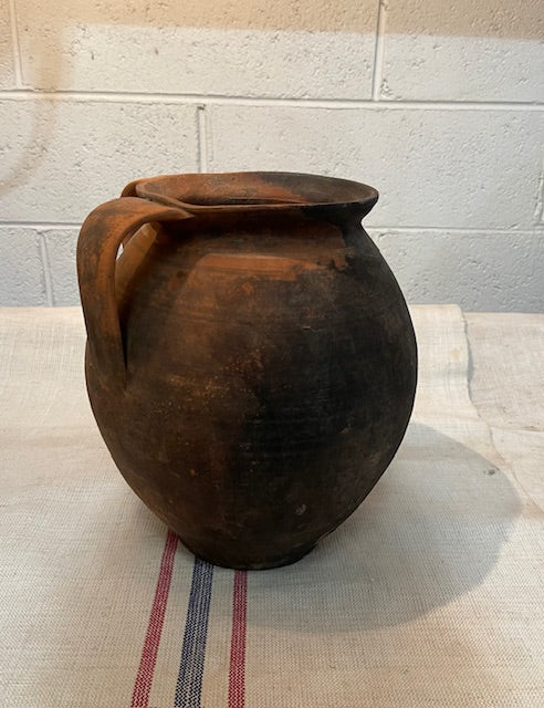 Rustic   Hungarian  Terracotta Pot  #6583