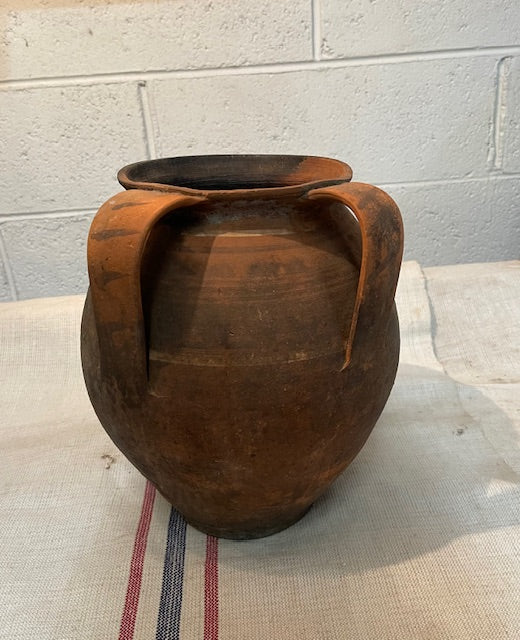 Rustic   Hungarian  Terracotta Pot  #6583
