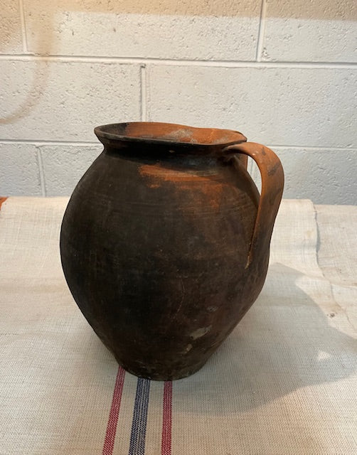 Rustic   Hungarian  Terracotta Pot  #6583