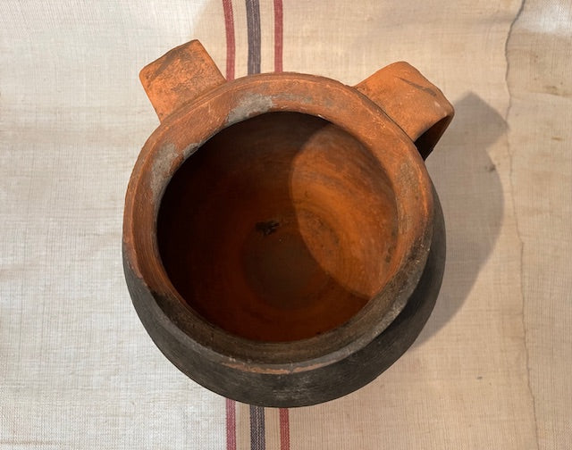 Rustic   Hungarian  Terracotta Pot  #6583