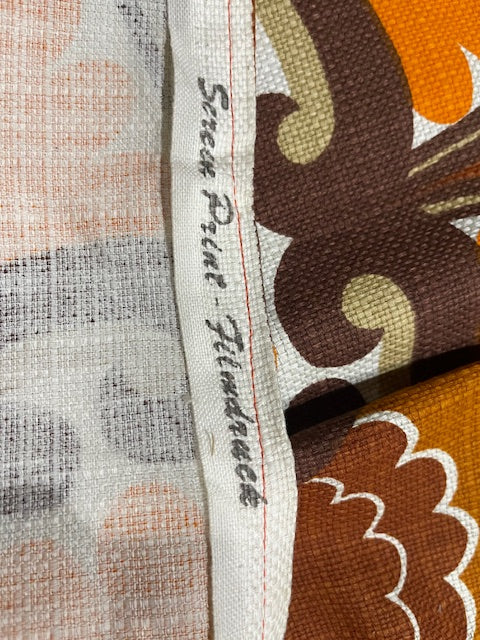 1970s  Curtain/ Fabric  #F1147  *Read Info*