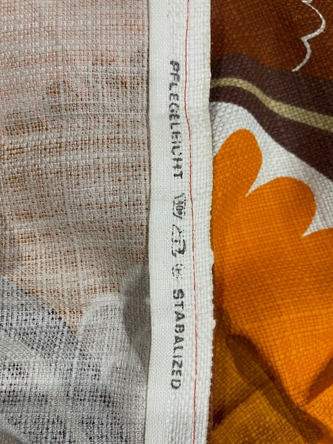 1970s  Curtain/ Fabric  #F1147  *Read Info*