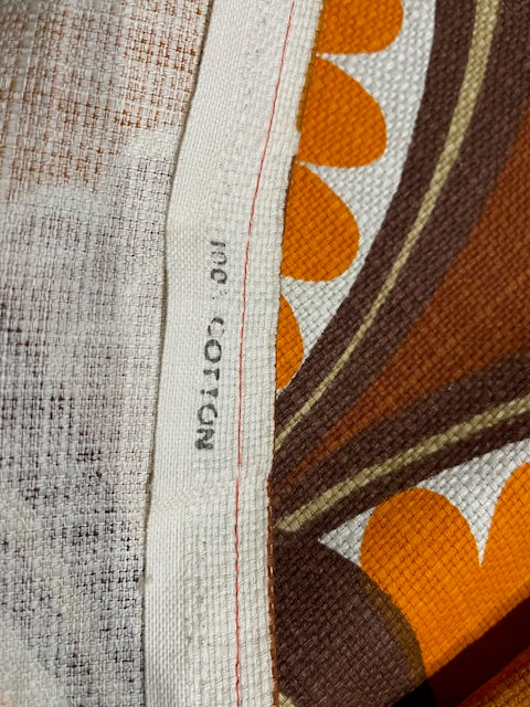 1970s  Curtain/ Fabric  #F1147  *Read Info*
