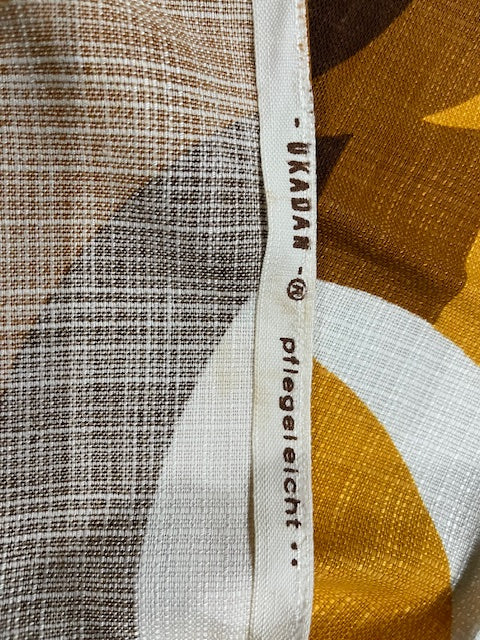1970s  Curtain/ Fabric  #F1150  *Read Info*