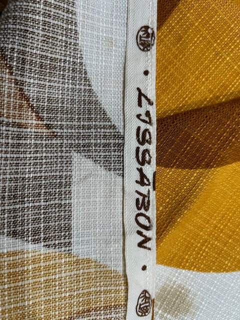1970s  Curtain/ Fabric  #F1150  *Read Info*