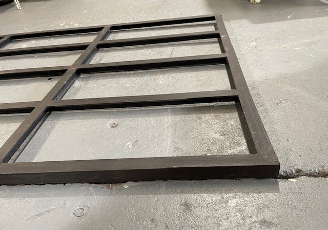 Industrial European Metal Window Frame #6611 – Fossil Vintage Australia