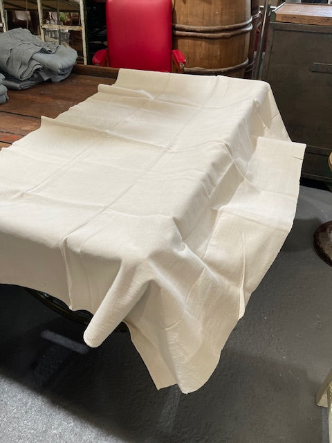 1940s  Linen/Hemp Sheet    #6618  (Read Information About This Item)