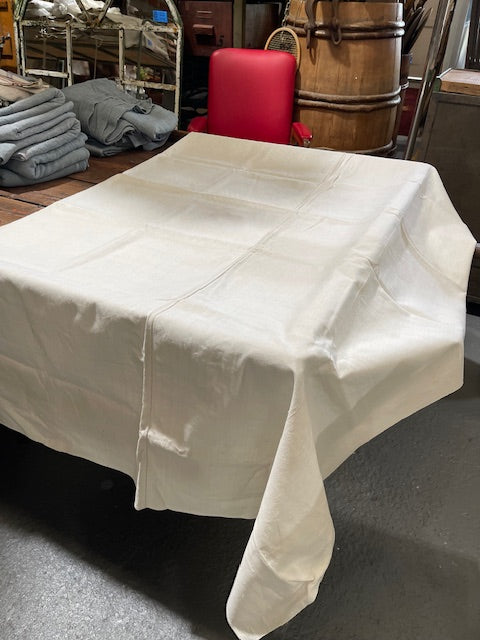 1940s  Linen/Hemp Sheet    #6619  (Read Information About This Item)