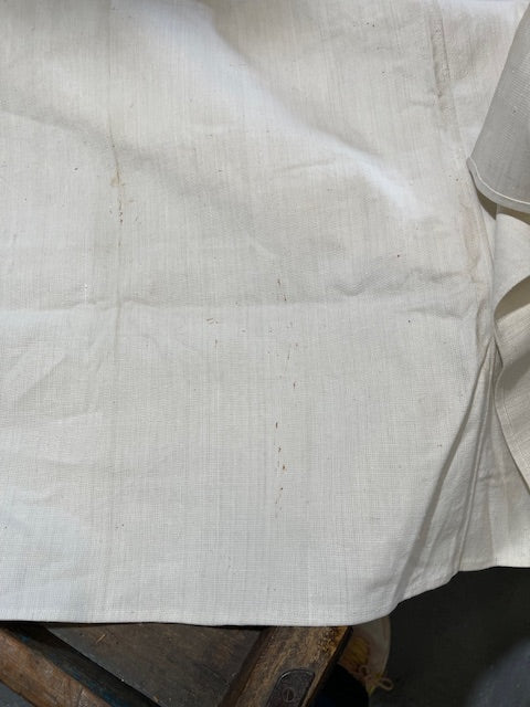 1940s  Linen/Hemp Sheet    #6619  (Read Information About This Item)