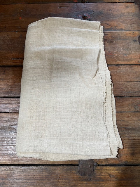 1940s  Linen/Hemp Sheet    #6621 (Read Information About This Item)